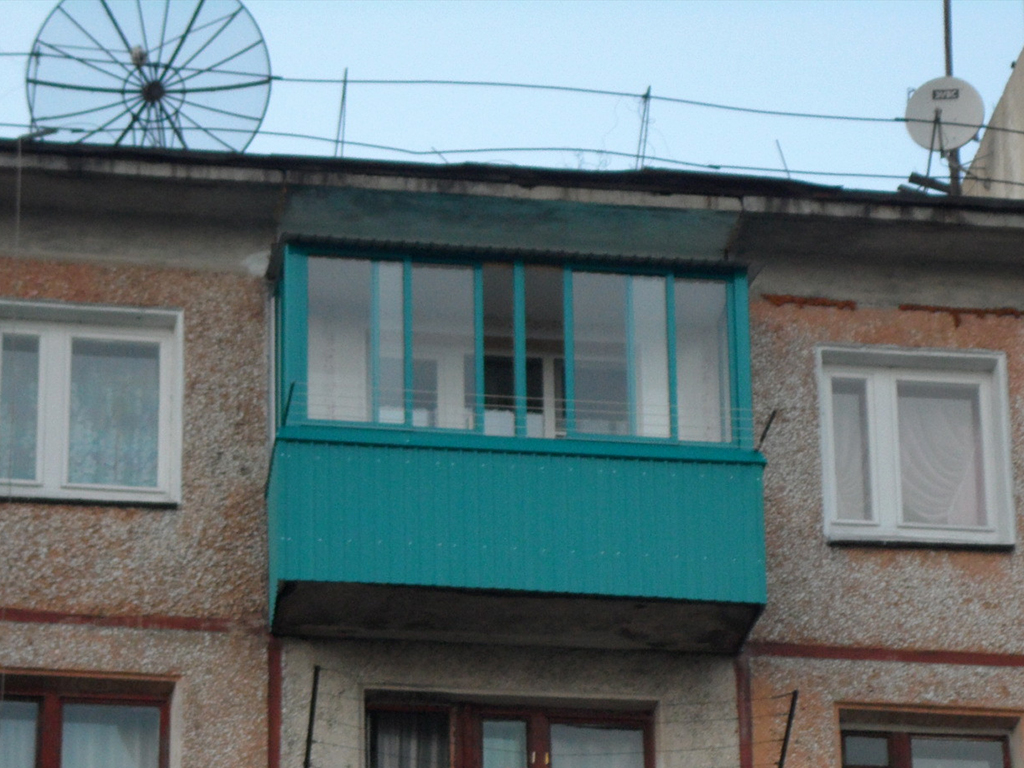 Холодное остекление балкона